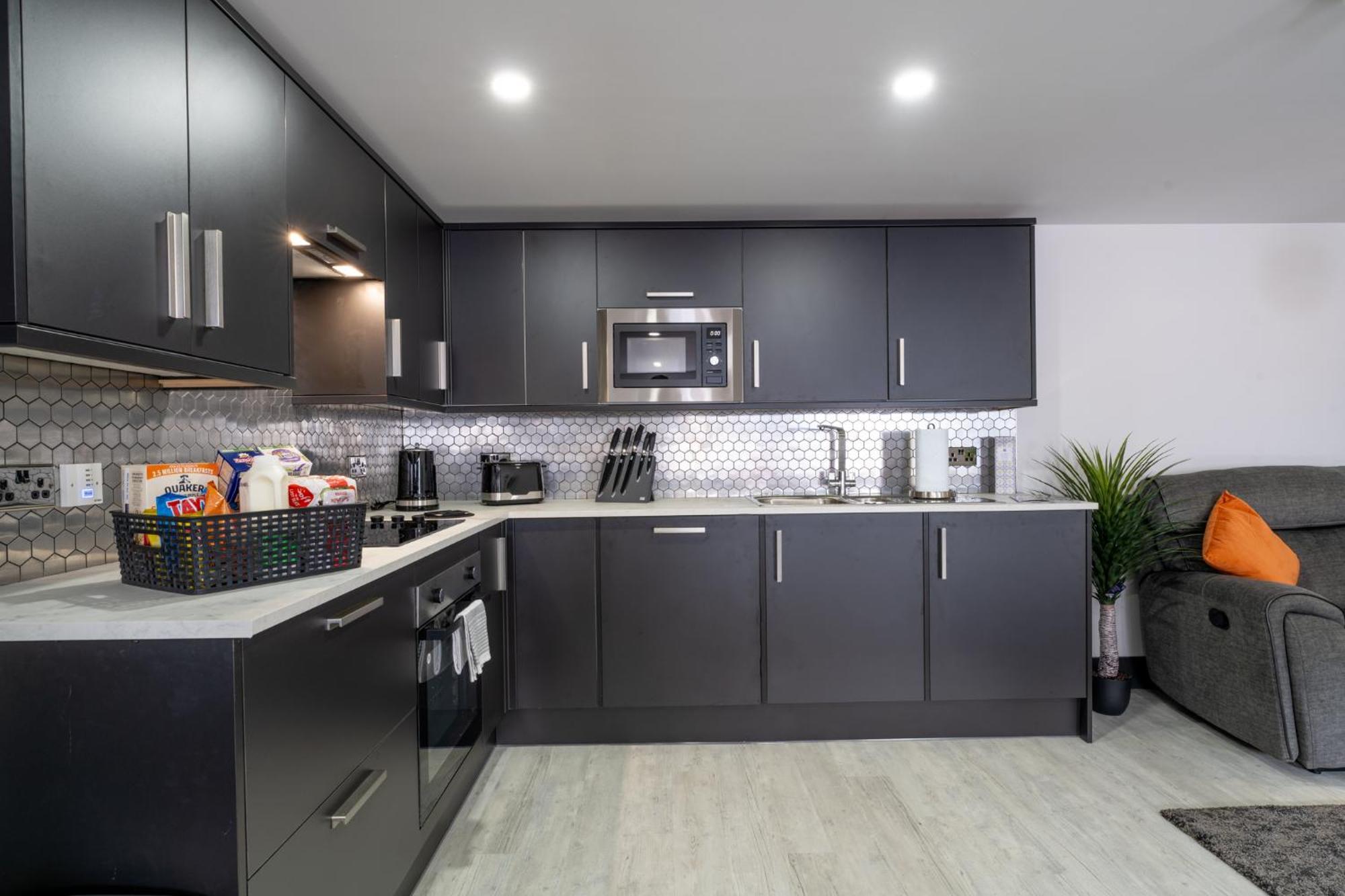 Market Square Apartments 布什米尔斯 外观 照片